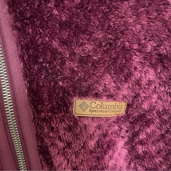 Columbia Women's Fire Side Quarter Zip Sherpa Fleece jacket size small - Picture 7 of 10